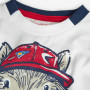 Boboli WHITE Knit T-Shirt Бебе момче