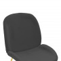 Стол Maley тъмно сиво кадифе-златист метал 47x60x90см