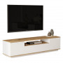 ТВ шкаф Soren sonoma-whie 180x.44.5x44.6cm