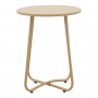 Маса Bramwell metal beige D40x50cm