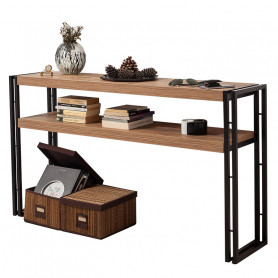Конзола PWF-0241 в бор - черен цвят 140x35x80см