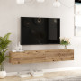 Dello стенен телевизор sonoma цвят 180x31.6x29.6cm