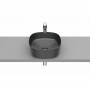 A327502640 INSPIRA SOFT умивалник върху плот 37*37 ONYX