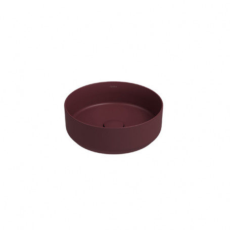 INFINITY Мивка върху плот ф36см, Maroon Red, Червен мат
