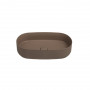 INFINITY Мивка върху плот, 55*36*12см, Taupe / Vizon, Кафяв мат