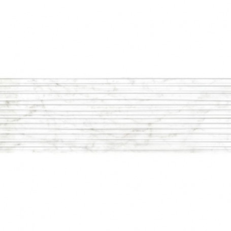 BIANCO WHITE LINES Фаянс 25.5*75.5 см., бял 4735