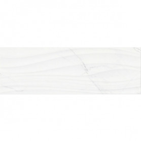 MARINEL Фаянс WHITE STRUCTURE Glossy 20*60 см
