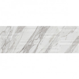 FABULA Фаянс Struttura 3D Gentle 33*100см, Calacatta MN3G