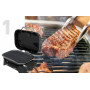 Електрическо барбекю Weber® Lumin Compact, червен цвят