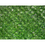 Плетена оградна мрежа с декоративно PVC покривало Grass Fence Premium