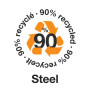 Съд за печене Fiskars All Steel с незалепващо керамично покритие, 28cm