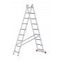 2x9 Двураменна алуминиева стълба - B10B2/250 STS