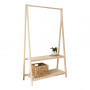 Мебели за антре Linett естествени 86x38x148см
