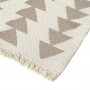 Двулицев памучен килим Duo Art 9244 Beige