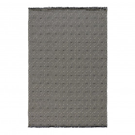 Памучна постелка Cocotton 9227 75x200 антрацит, сиво