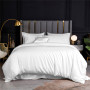 Допълнителен двоен комплект чаршафи Bamboo 300tc Art 12050 White Pleasure 250x275 White