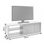 ТВ шкаф ECO TV цвят sonoma 120x40x38 см