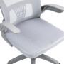 Работен стол мениджър Annalize мрежест сив 57χ53χ100cm